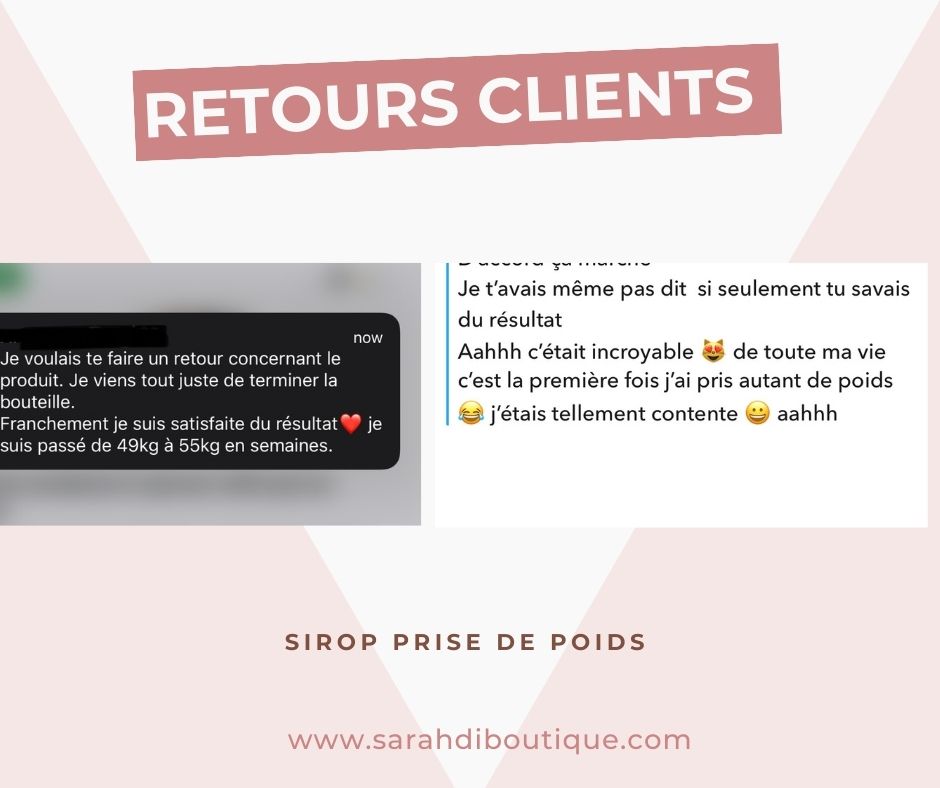 DI SHAPE SYRUP (PRISE DE POIDS)