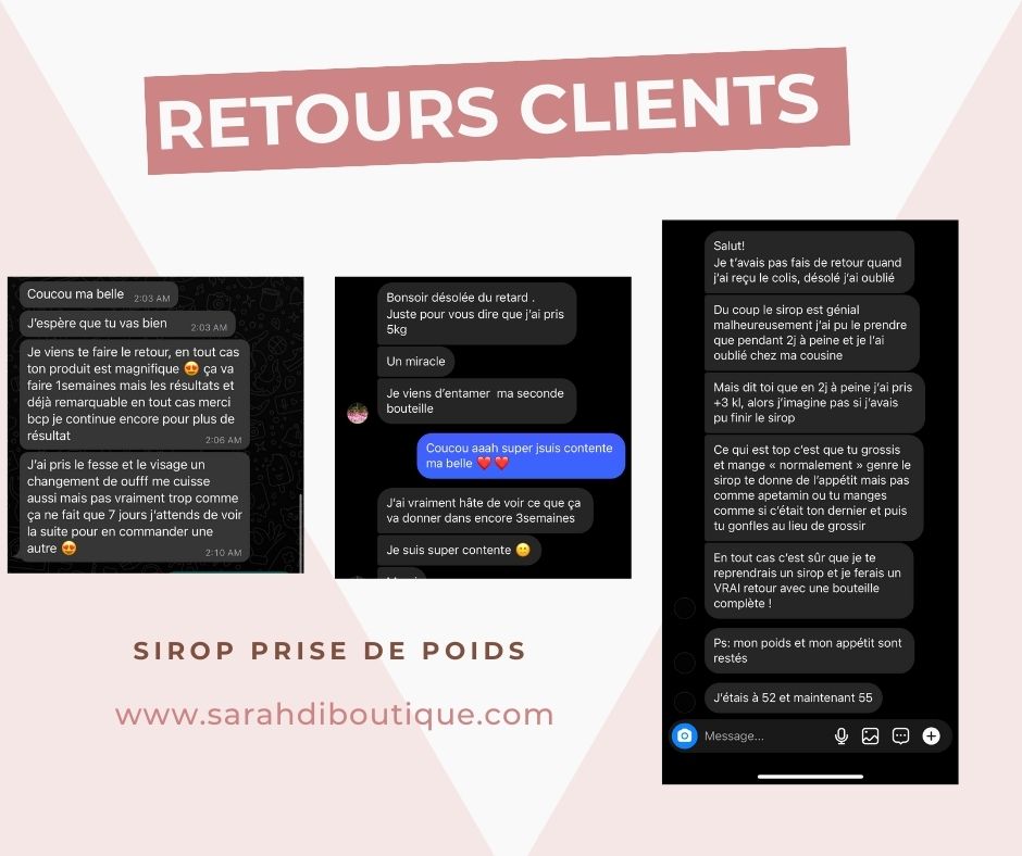 DI SHAPE SYRUP (PRISE DE POIDS)