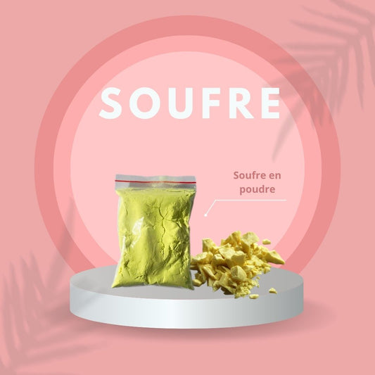 Soufre (eczéma, psoriasis, acné…)